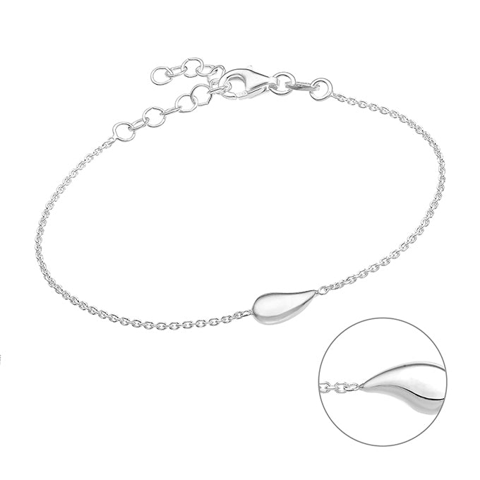 Bracelet pendentif goutte d’eau
