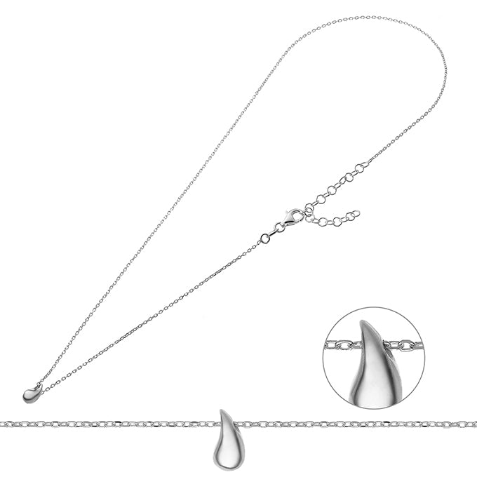 Collier pendentif goutte d’eau