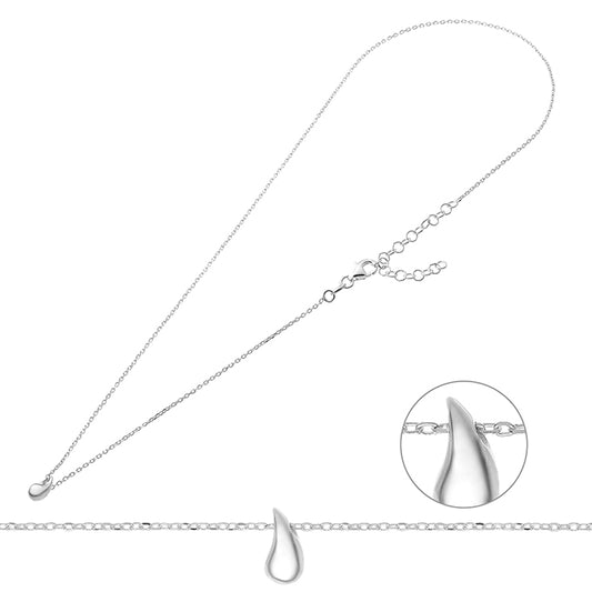 Collier pendentif goutte d’eau