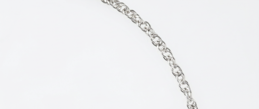 Bracelet minimaliste maille corde